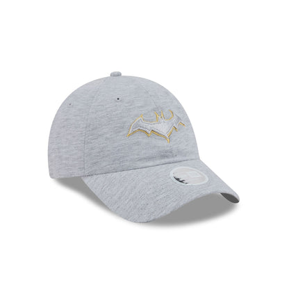 Batgirl Women's Heather Gray Open Back Ponytail Hat