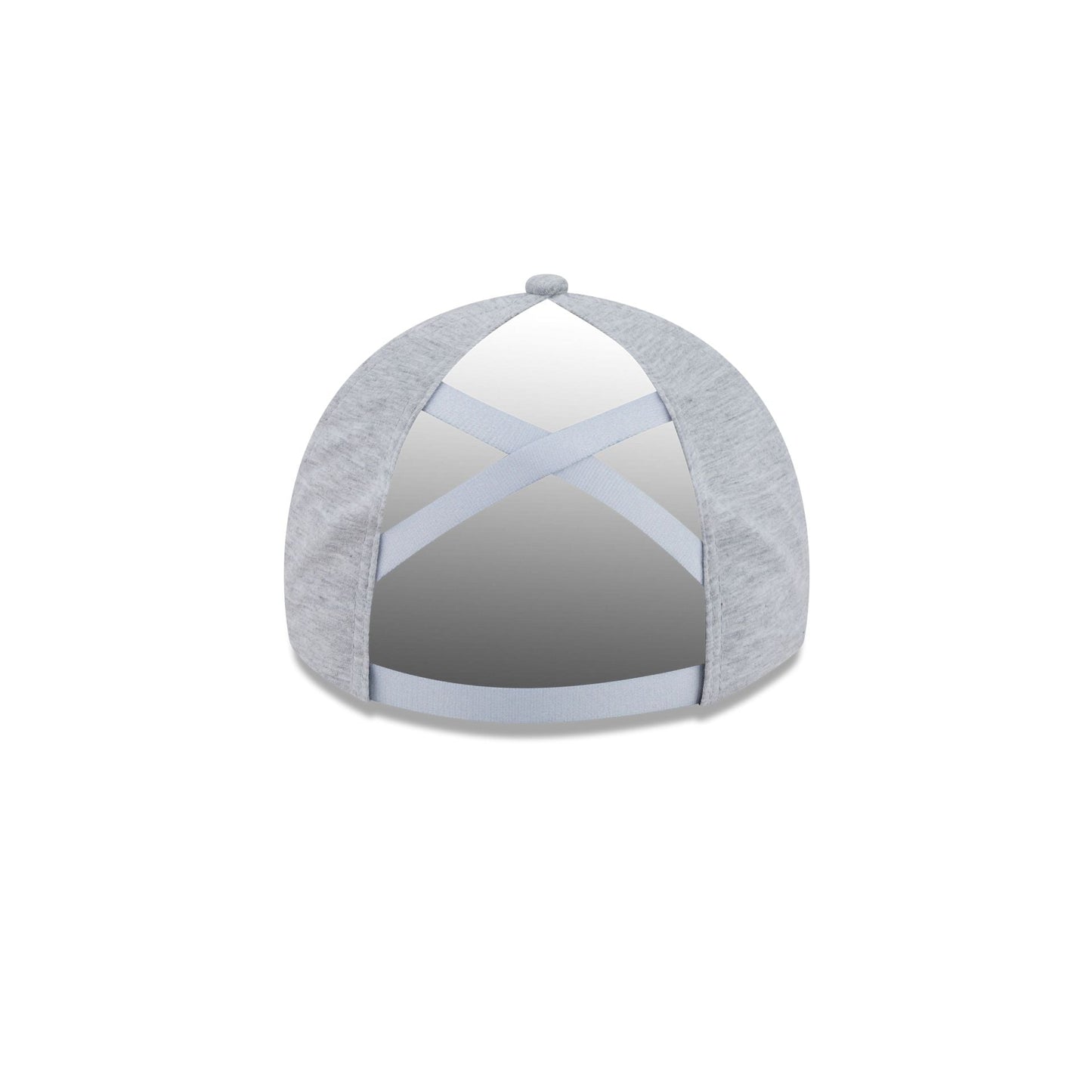 Batgirl Women's Heather Gray Open Back Ponytail Hat