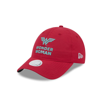 Wonder Woman Women's Red Open Back Ponytail Hat