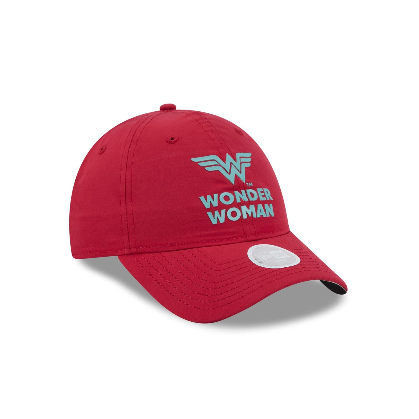 Wonder Woman Women's Red Open Back Ponytail Hat