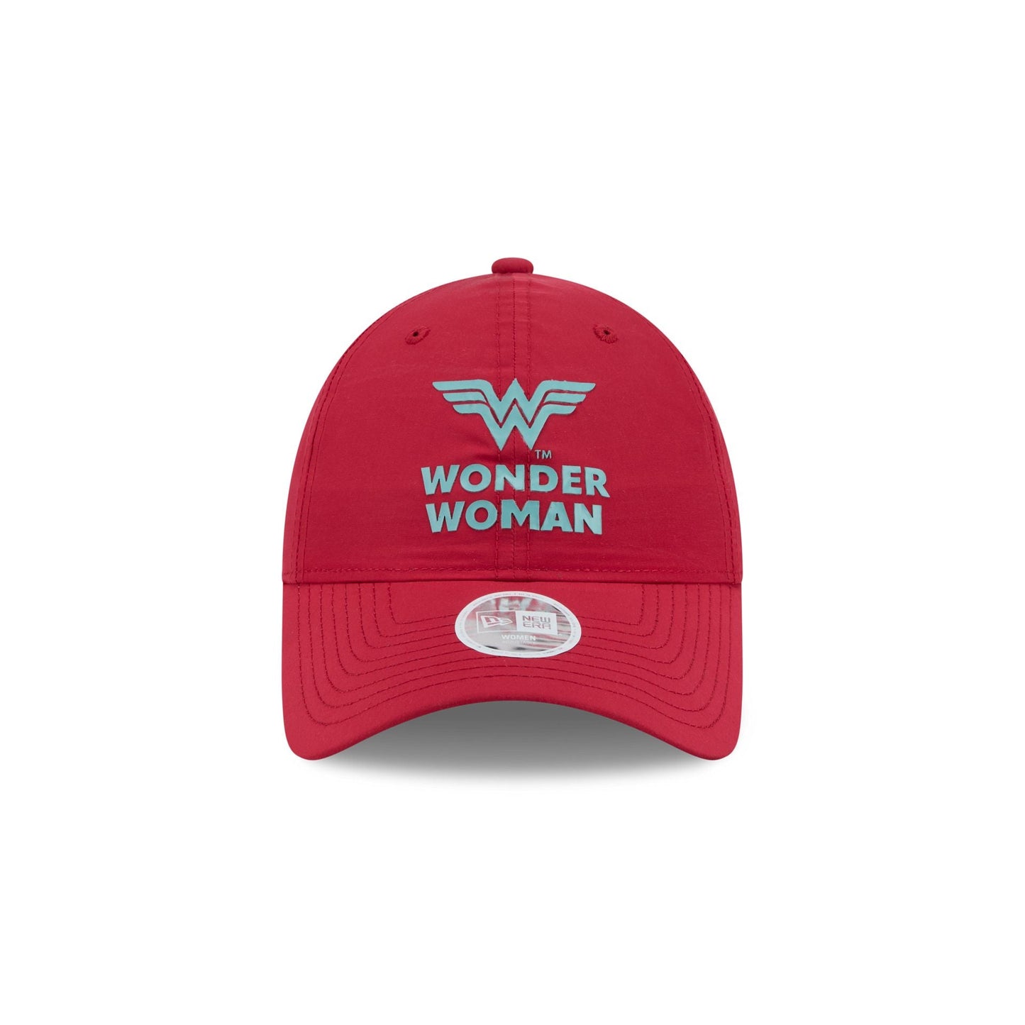 Wonder Woman Women's Red Open Back Ponytail Hat