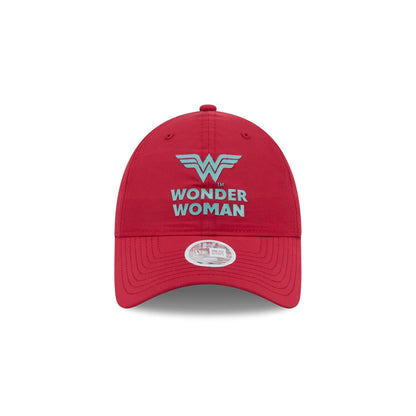 Wonder Woman Women's Red Open Back Ponytail Hat