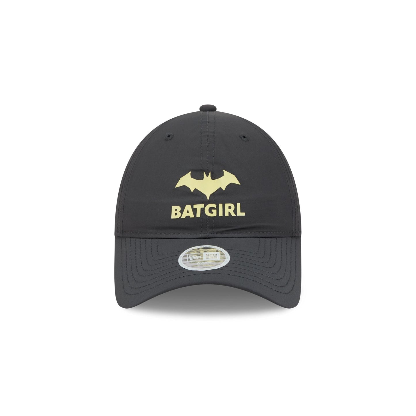 Batgirl Women's Black Open Back Ponytail Hat