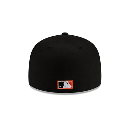 Baltimore Orioles Anniversary Sidepatch 59FIFTY Fitted Hat