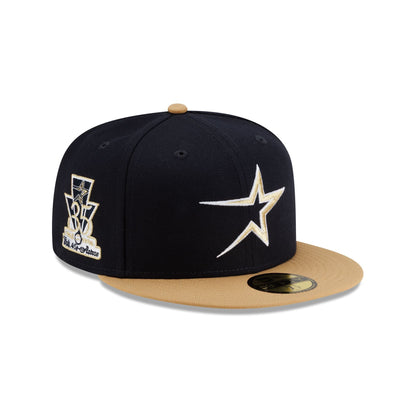 Houston Astros Anniversary Sidepatch 59FIFTY Fitted Hat