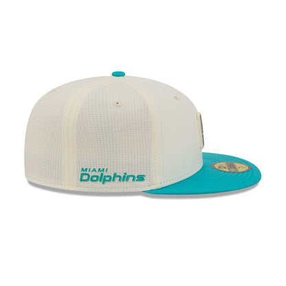 Miami Dolphins 2026 Training 59FIFTY Fitted Hat