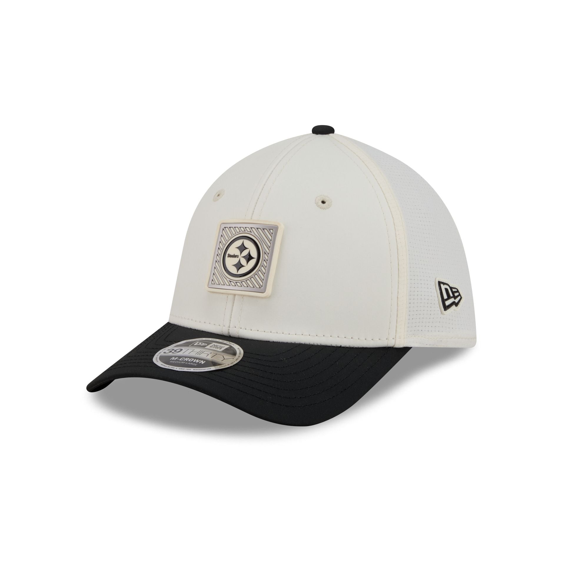 Pittsburgh Steelers 2026 Training 39THIRTY M-Crown Stretch-Fit Hat