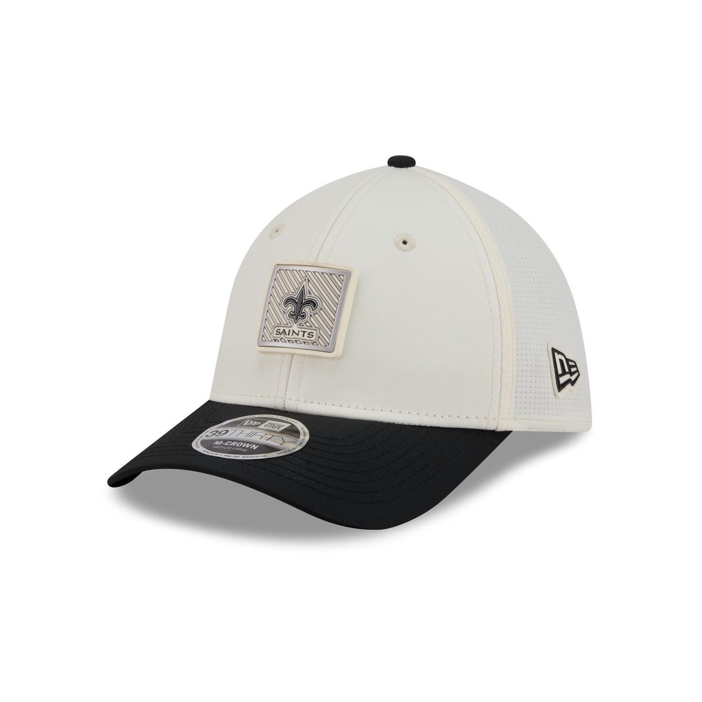 New Orleans Saints 2026 Training 39THIRTY M-Crown Stretch-Fit Hat