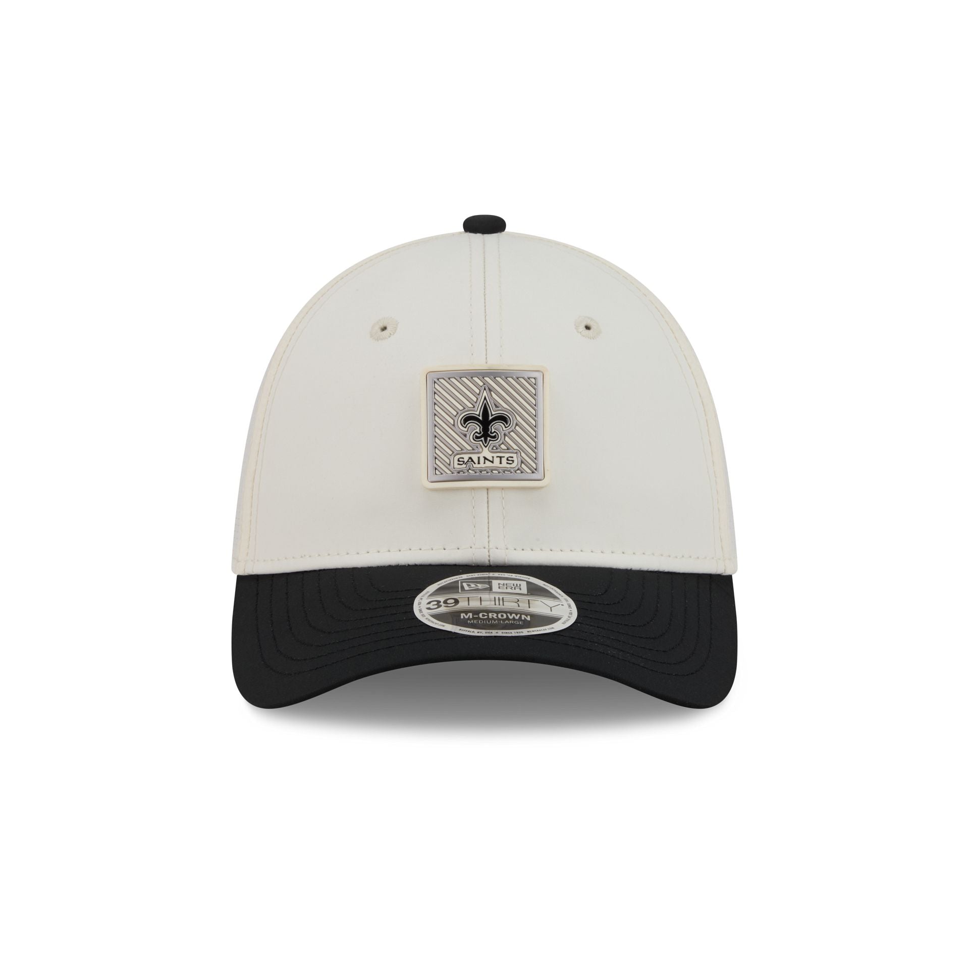 New Orleans Saints 2026 Training 39THIRTY M-Crown Stretch-Fit Hat