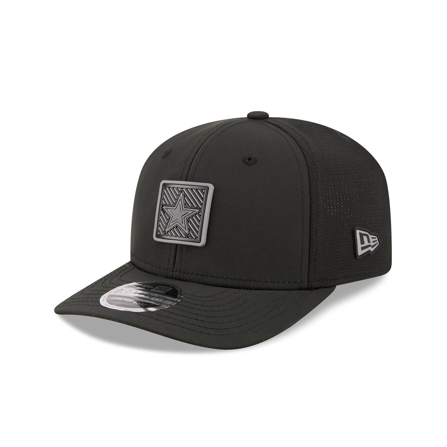 Dallas Cowboys 2026 Training Black 9SEVENTY Stretch-Snap Hat