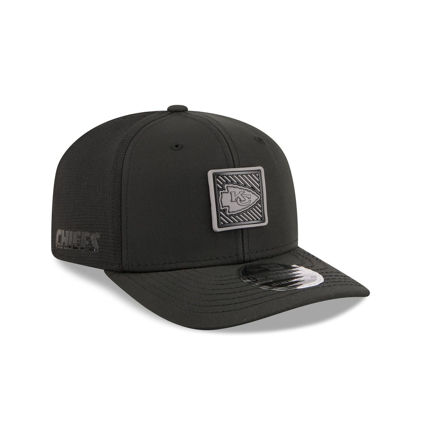 Kansas City Chiefs 2026 Training Black 9SEVENTY Stretch-Snap Hat