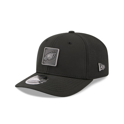 Philadelphia Eagles 2026 Training Black 9SEVENTY Stretch-Snap Hat