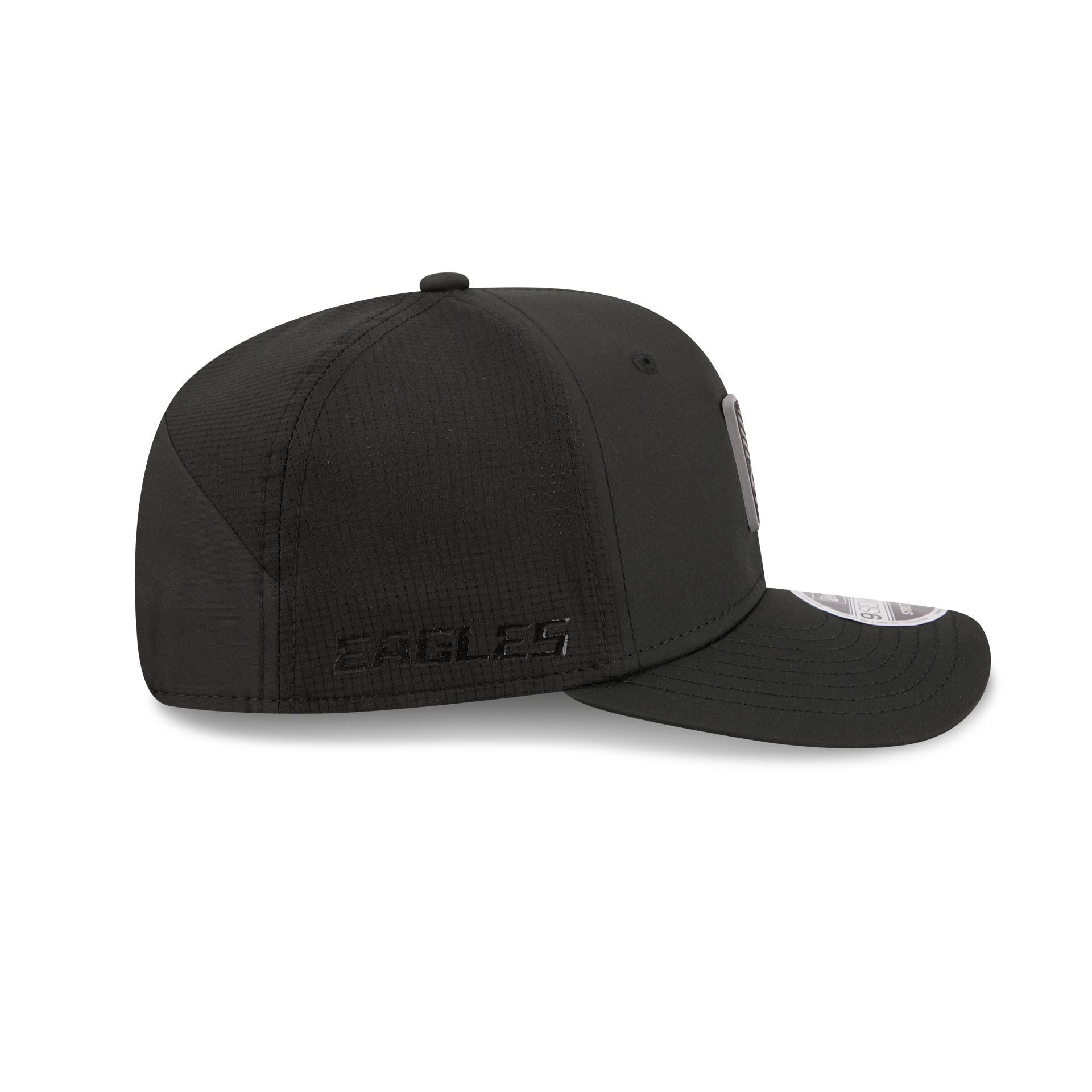 Philadelphia Eagles 2026 Training Black 9SEVENTY Stretch-Snap Hat