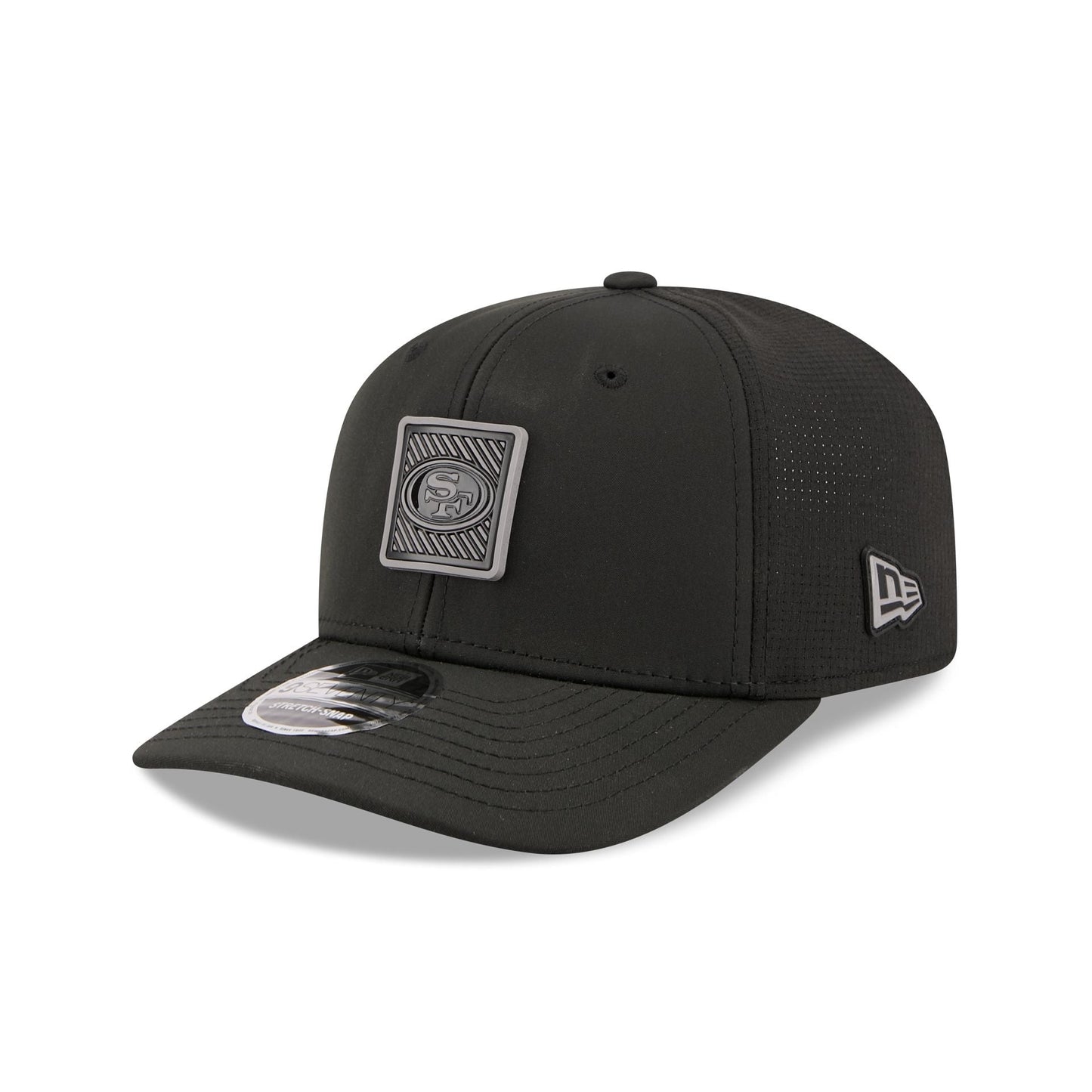 San Francisco 49ers 2026 Training Black 9SEVENTY Stretch-Snap Hat