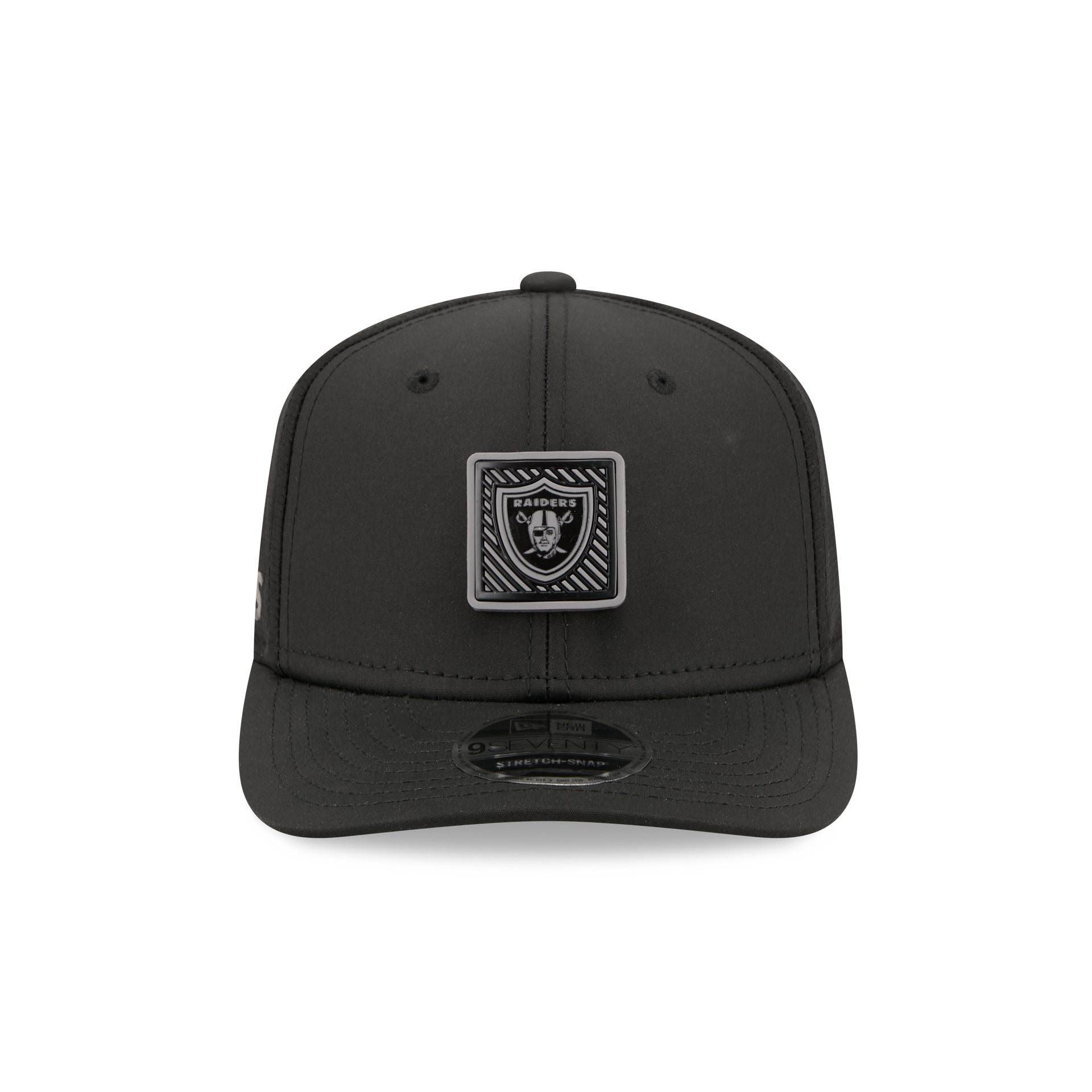 Las Vegas Raiders 2026 Training Black 9SEVENTY Stretch-Snap Hat