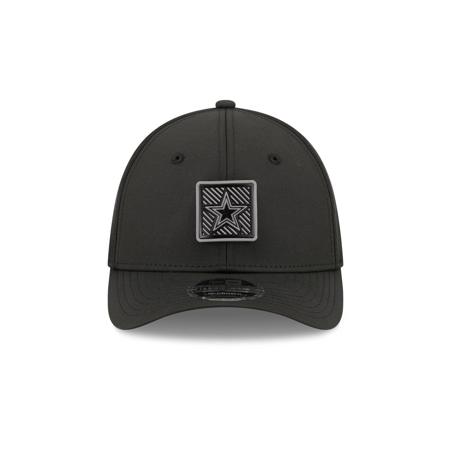 Dallas Cowboys 2026 Training Black 39THIRTY M-Crown Stretch-Fit Hat