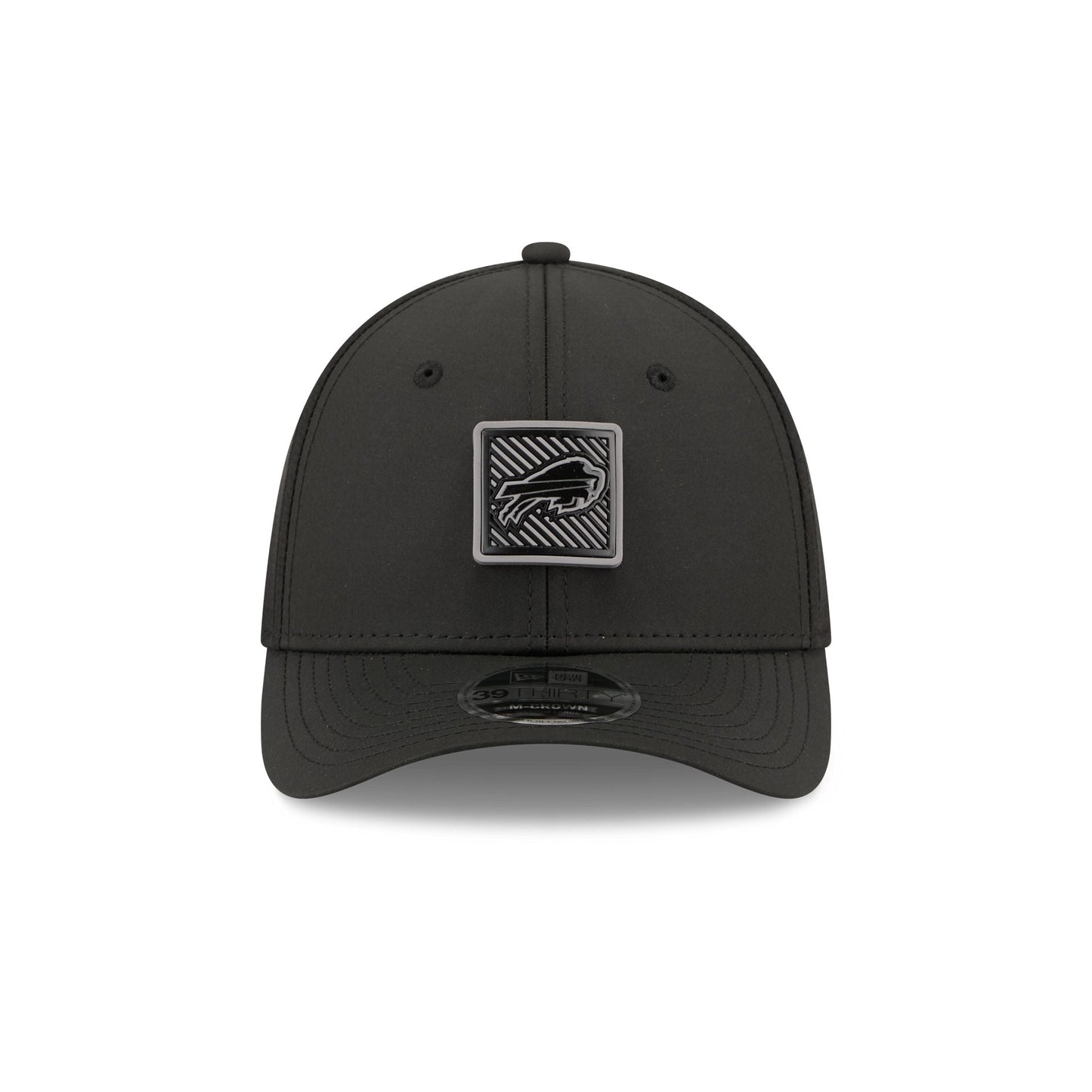 Buffalo Bills 2026 Training Black 39THIRTY M-Crown Stretch-Fit Hat