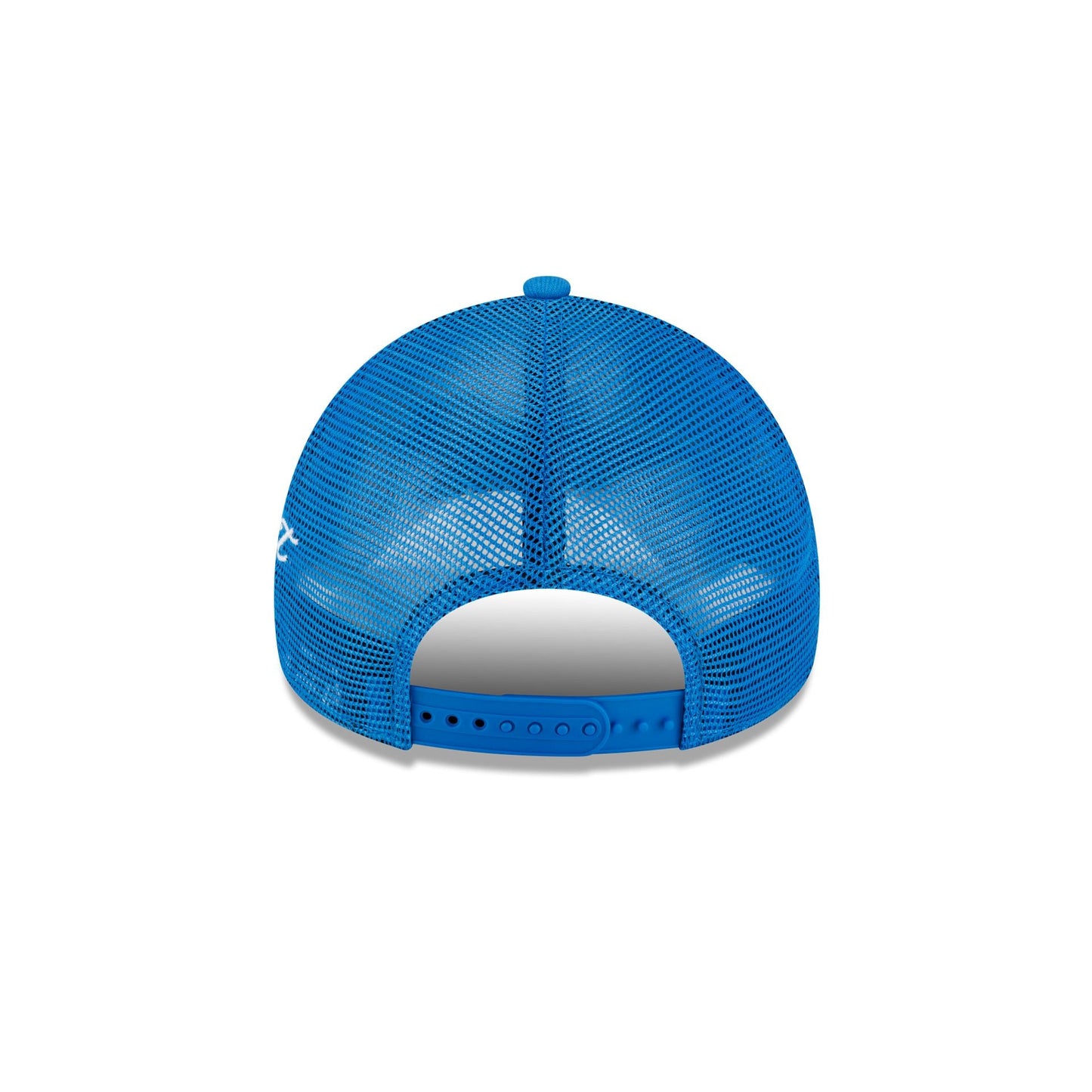 Detroit Lions Side Script 9FORTY A-Frame Trucker Hat