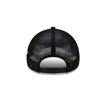 Miami Heat Side Script 9FORTY A-Frame Trucker Hat