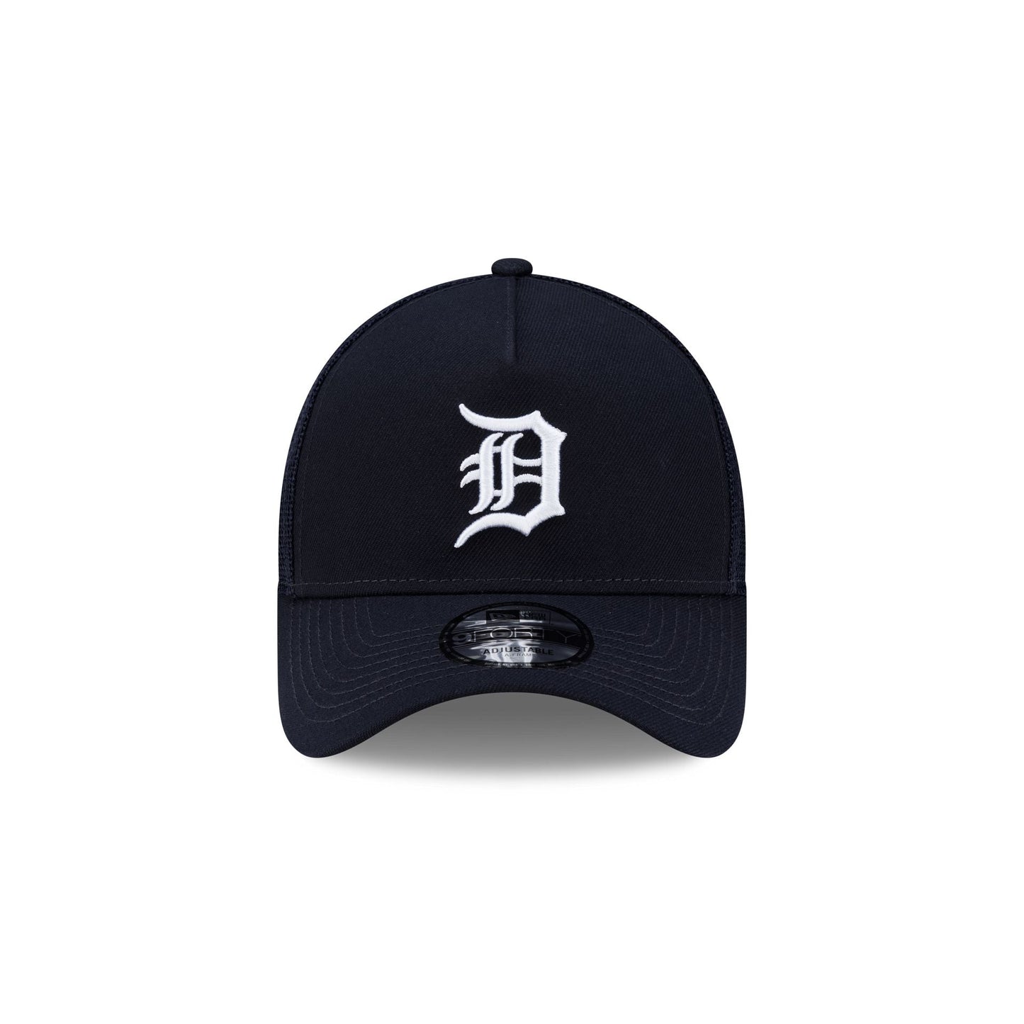 Detroit Tigers Side Script 9FORTY A-Frame Trucker Hat