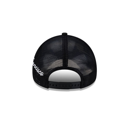 San Francisco Giants Side Script 9FORTY A-Frame Trucker Hat