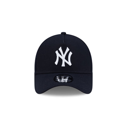 New York Yankees Side Script 9FORTY A-Frame Trucker Hat