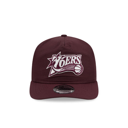 Philadelphia 76ers Burgundy Nylon 19TWENTY Adjustable Hat