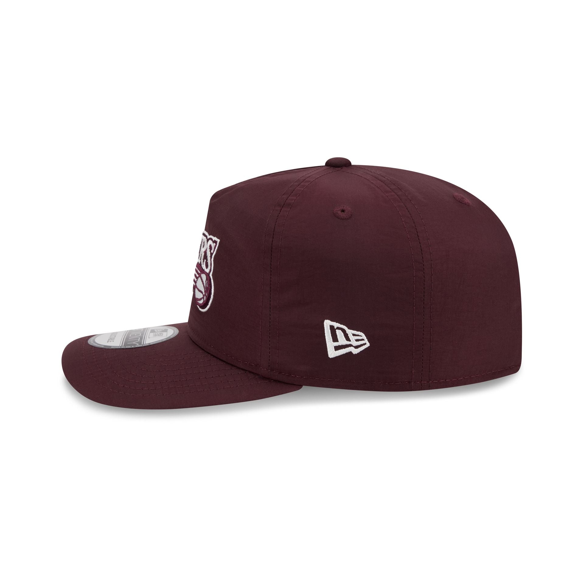 Philadelphia 76ers Burgundy Nylon 19TWENTY Adjustable Hat