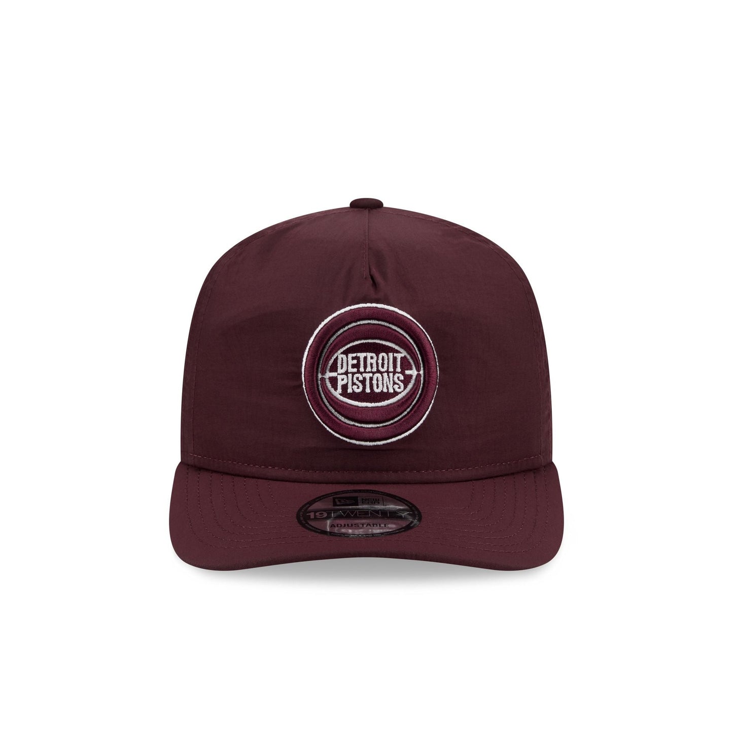 Detroit Pistons Burgundy Nylon 19TWENTY Adjustable Hat