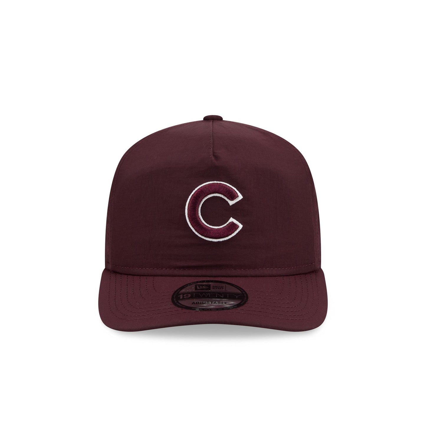 Chicago Cubs Burgundy Nylon 19TWENTY Adjustable Hat