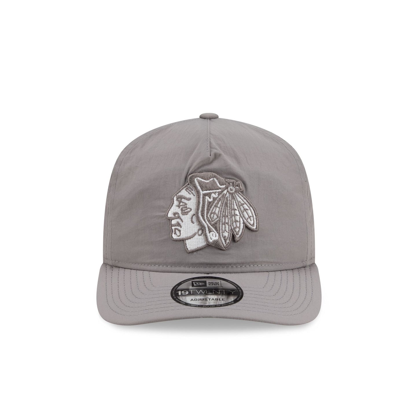 Chicago Blackhawks Gray Nylon 19TWENTY Adjustable Hat