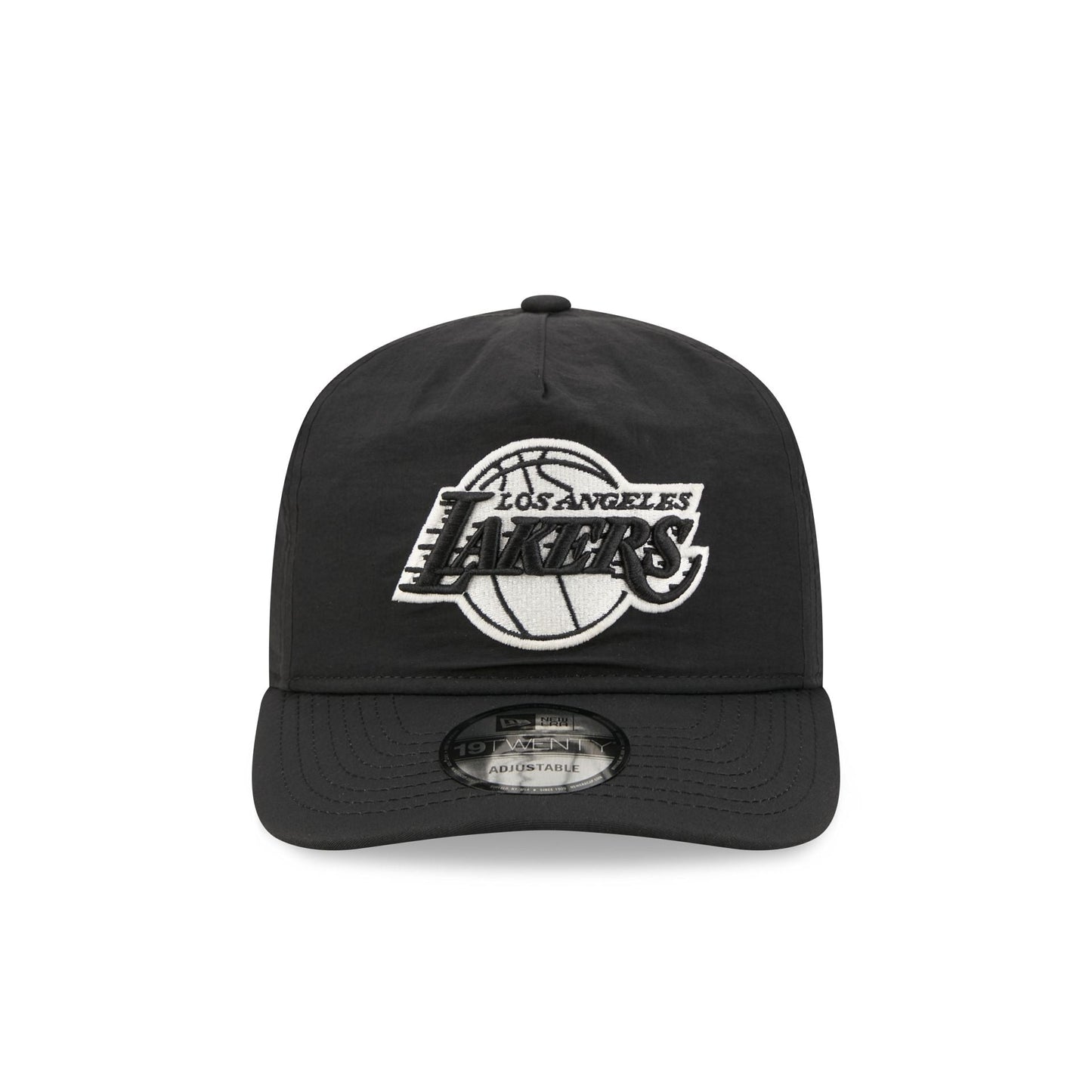 Los Angeles Lakers Black Nylon 19TWENTY Adjustable Hat