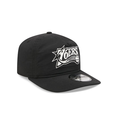 Philadelphia 76ers Black Nylon 19TWENTY Adjustable Hat