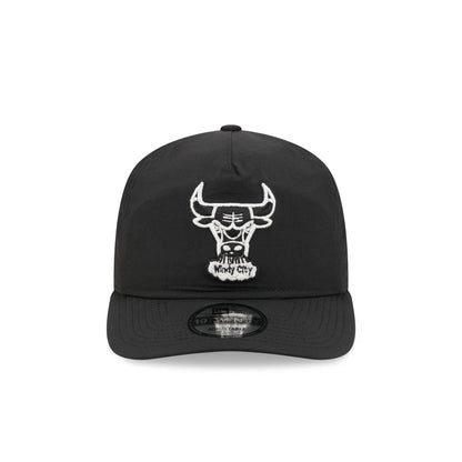Chicago Bulls Black Nylon 19TWENTY Adjustable Hat