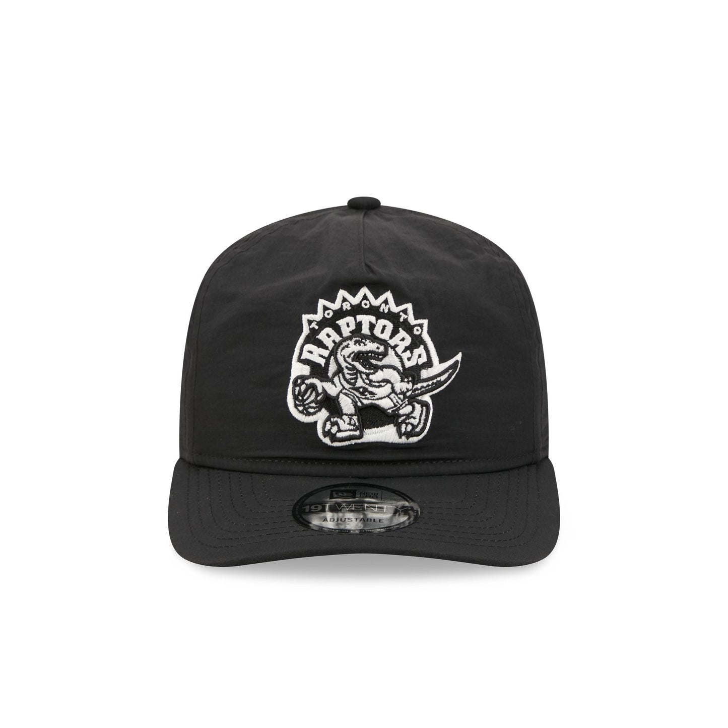 Toronto Raptors Black Nylon 19TWENTY Adjustable Hat