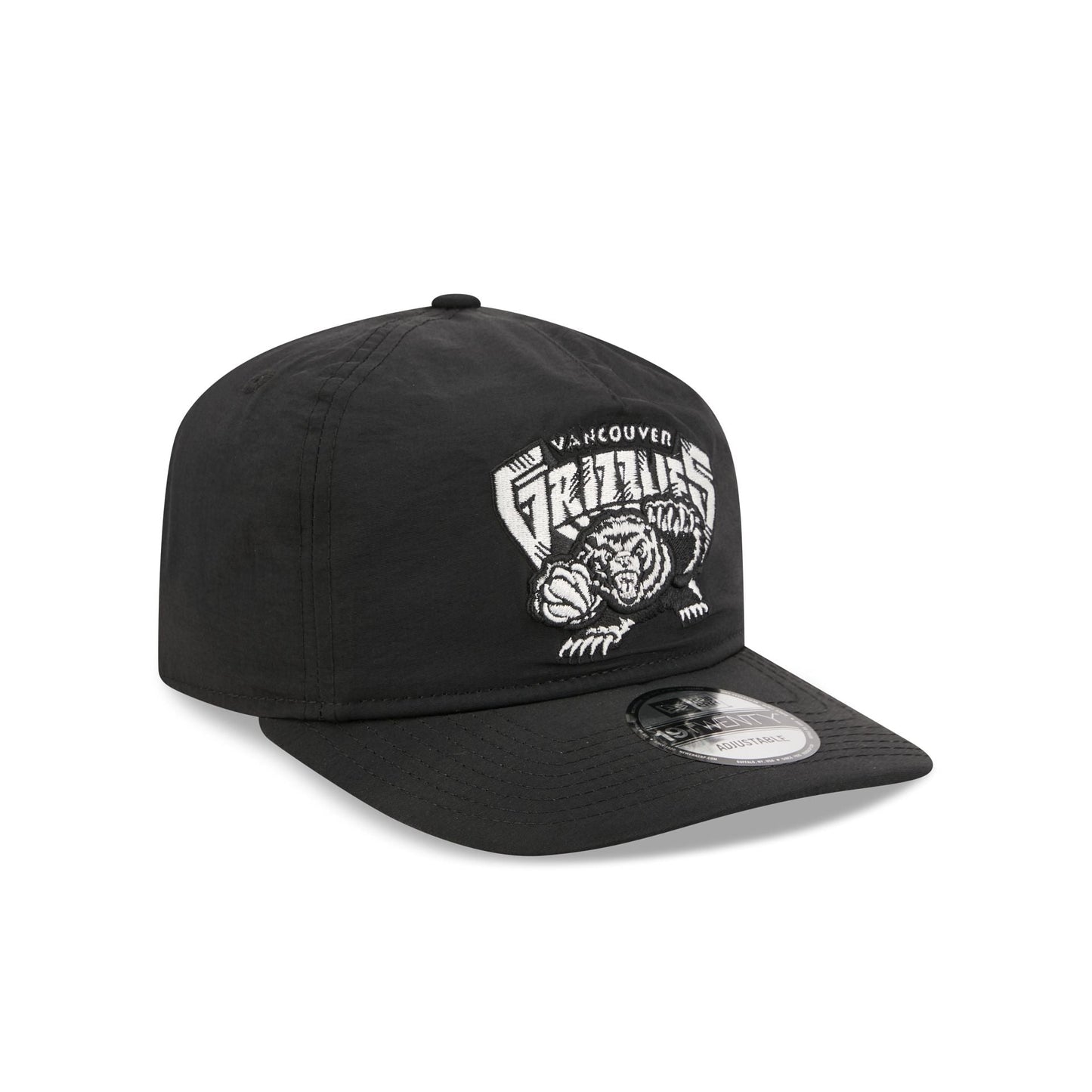 Vancouver Grizzlies  Black Nylon 19TWENTY Adjustable Hat