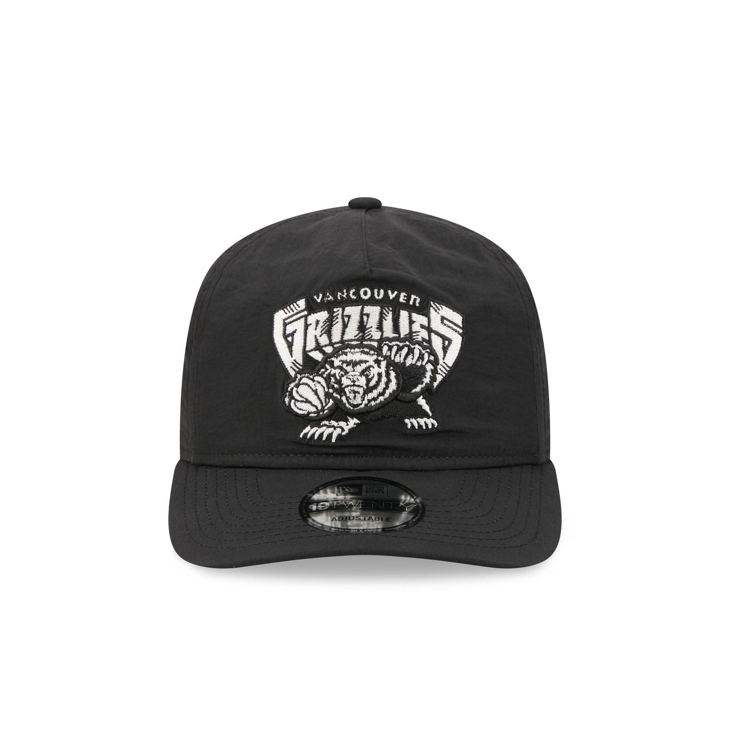 Vancouver Grizzlies  Black Nylon 19TWENTY Adjustable Hat