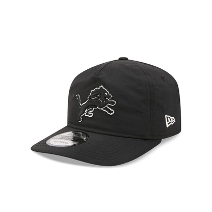 Detroit Lions Black Nylon 19TWENTY Adjustable Hat