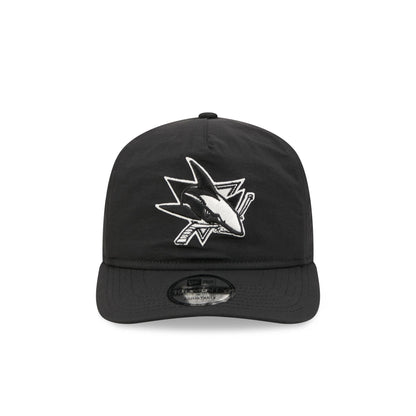 San Jose Sharks Black Nylon 19TWENTY Adjustable Hat