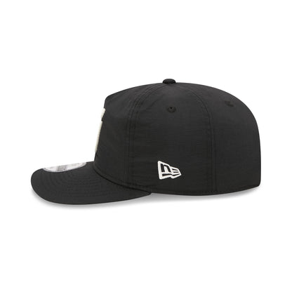 Hartford Whalers Black Nylon 19TWENTY Adjustable Hat