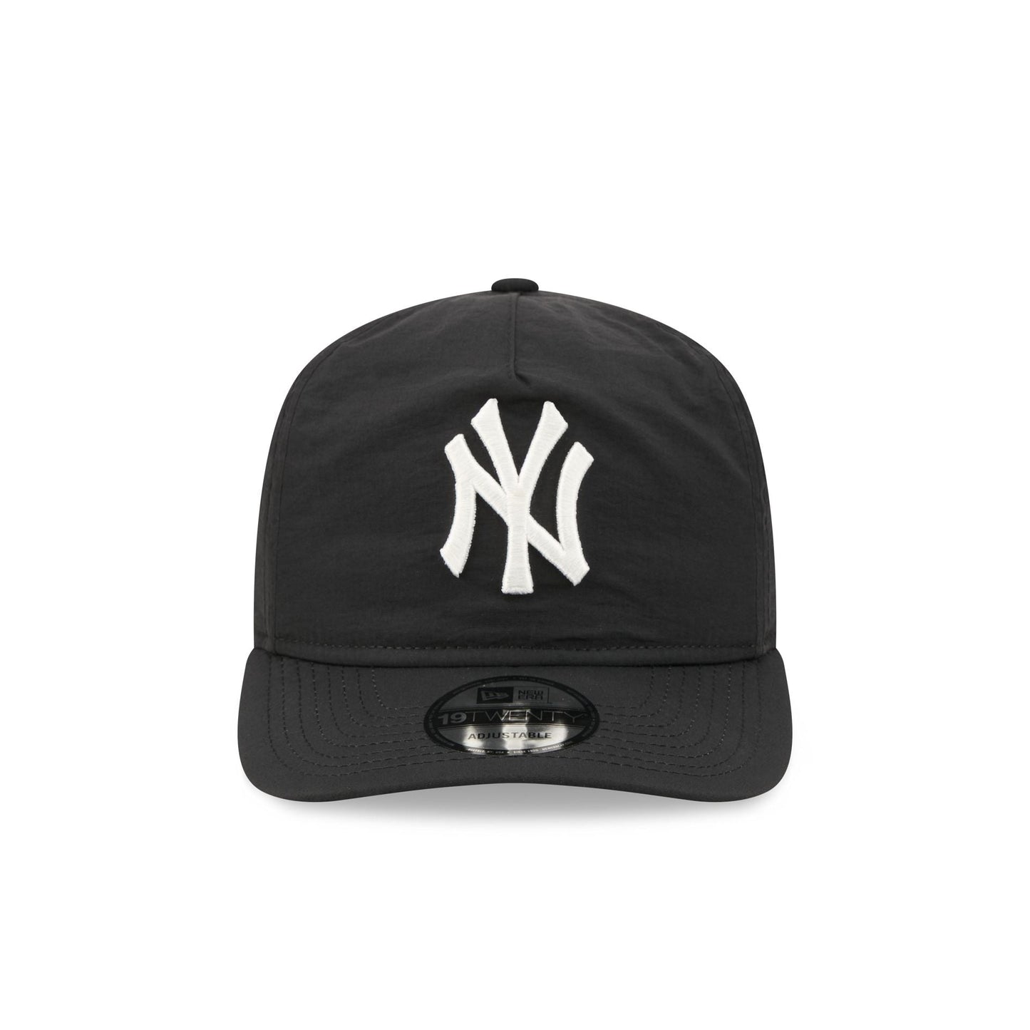 New York Yankees Black Nylon 19TWENTY Adjustable Hat