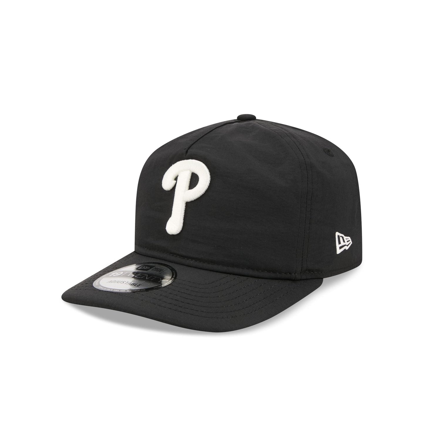 Philadelphia Phillies Black Nylon 19TWENTY Adjustable Hat