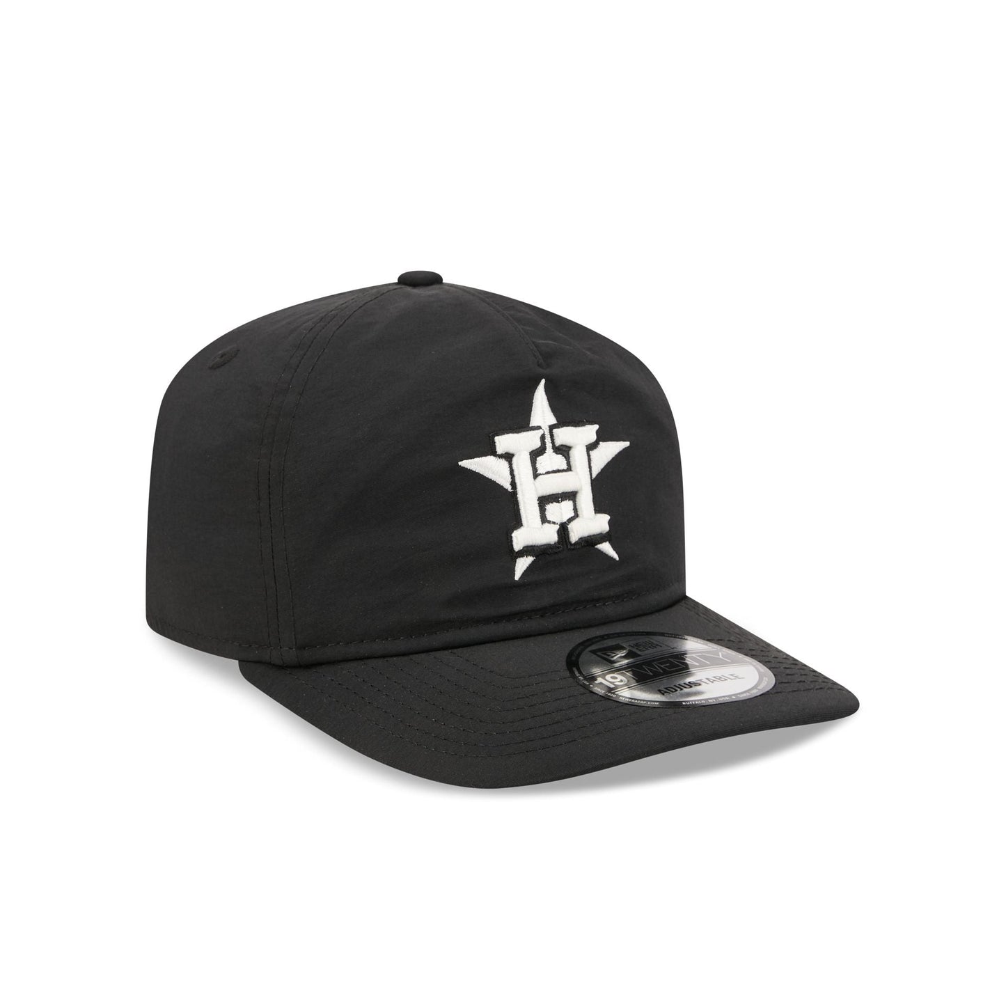Houston Astros Black Nylon 19TWENTY Adjustable Hat