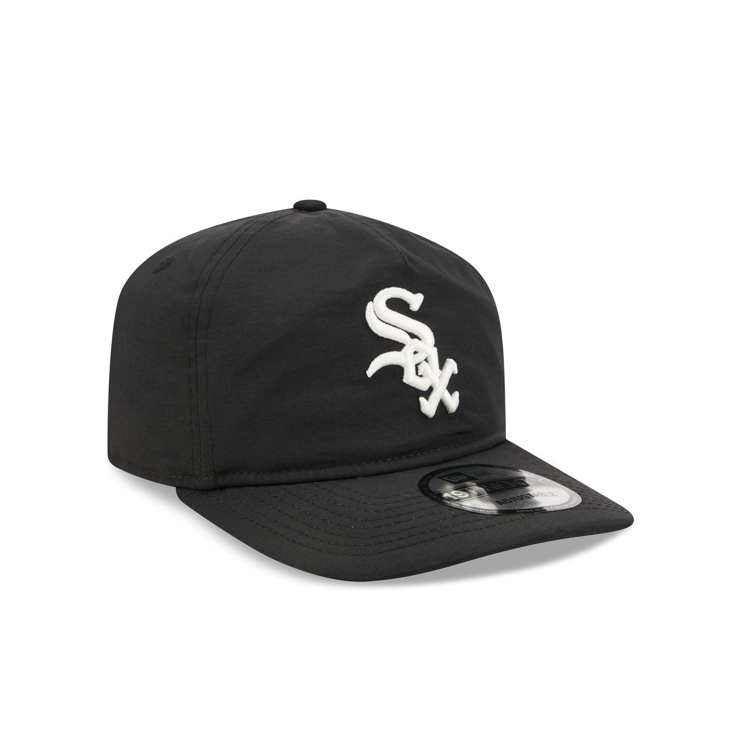 Chicago White Sox Black Nylon 19TWENTY Adjustable Hat