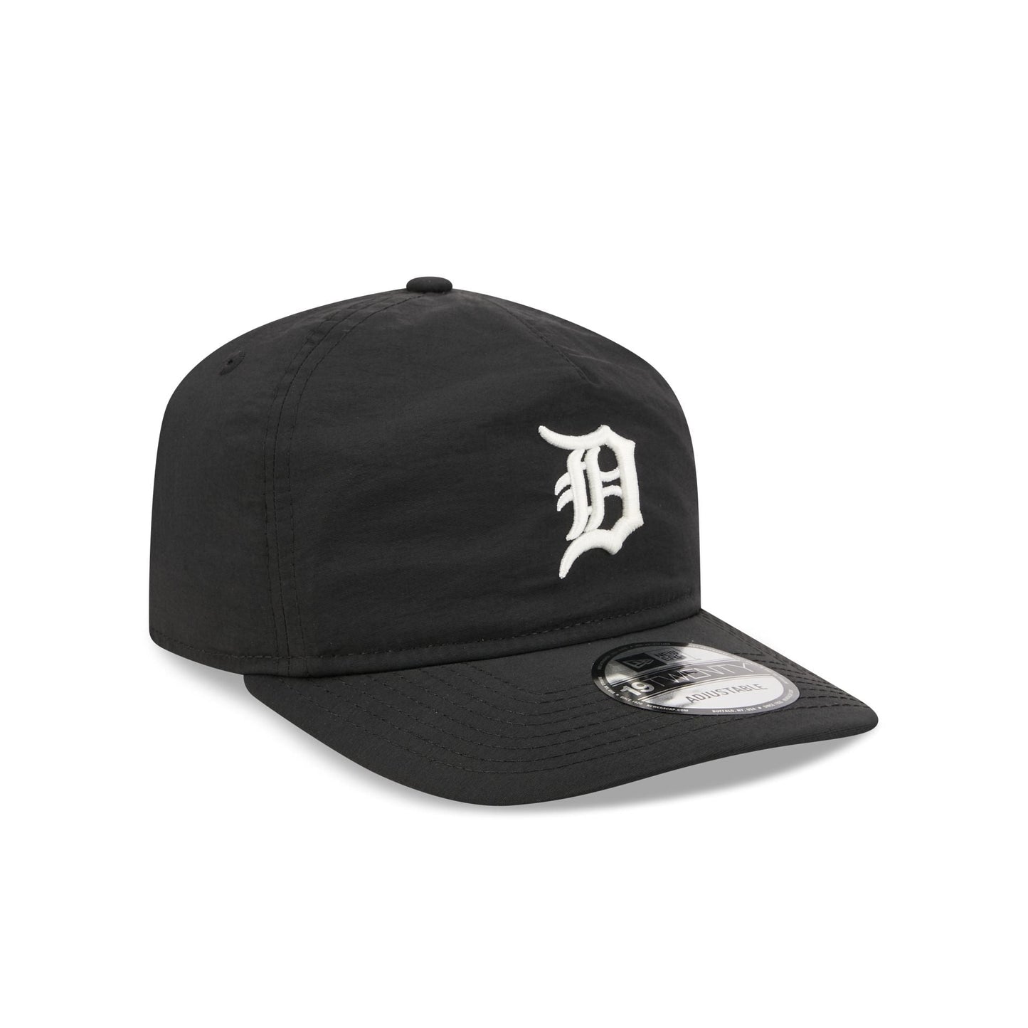 Detroit Tigers Black Nylon 19TWENTY Adjustable Hat