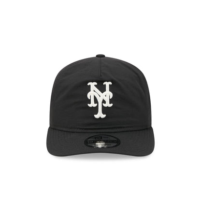 New York Mets Black Nylon 19TWENTY Adjustable Hat