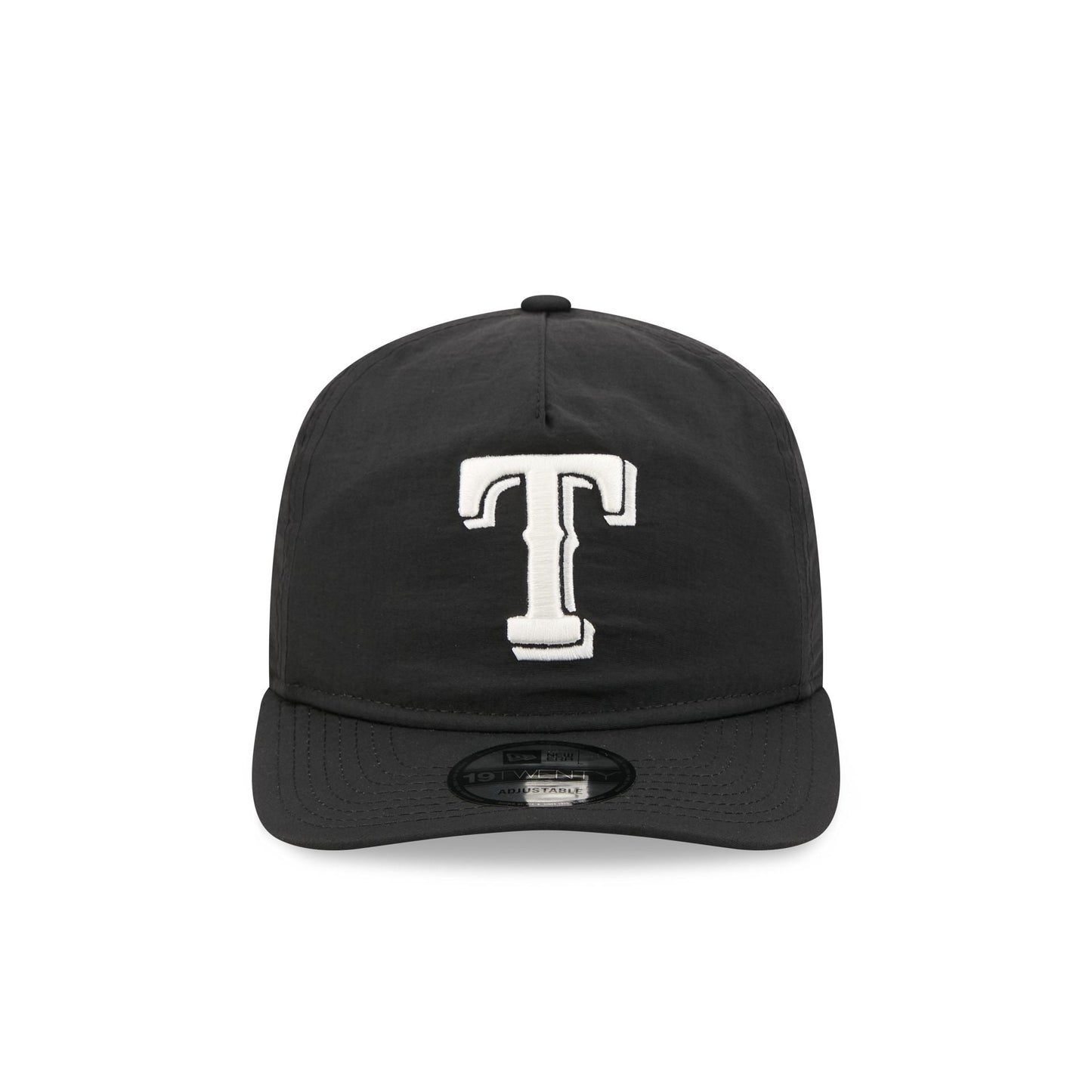 Texas Rangers Black Nylon 19TWENTY Adjustable Hat