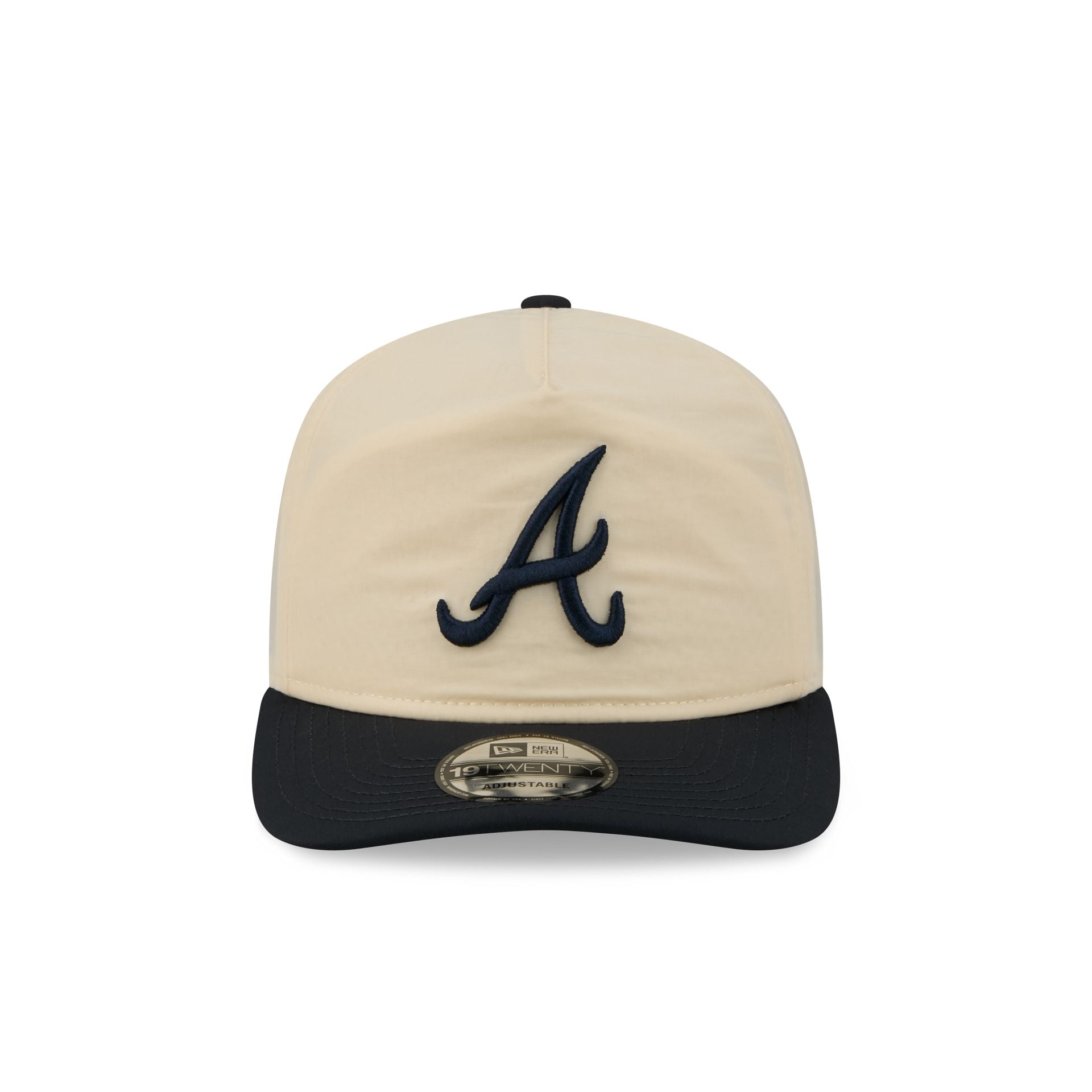 Atlanta Braves Chrome Nylon 19TWENTY Adjustable Hat