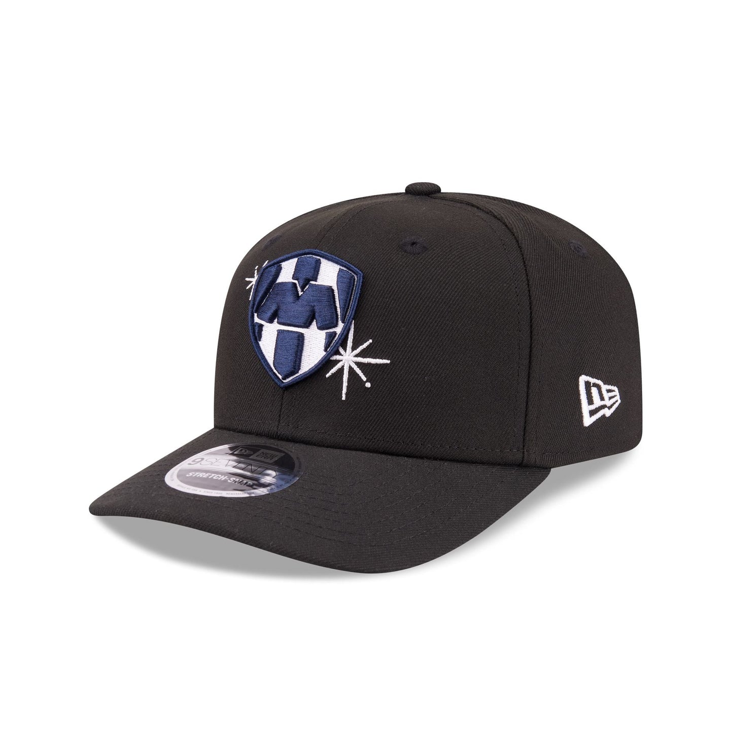 Rayados Wordmark Side 9SEVENTY Stretch-Snap Hat