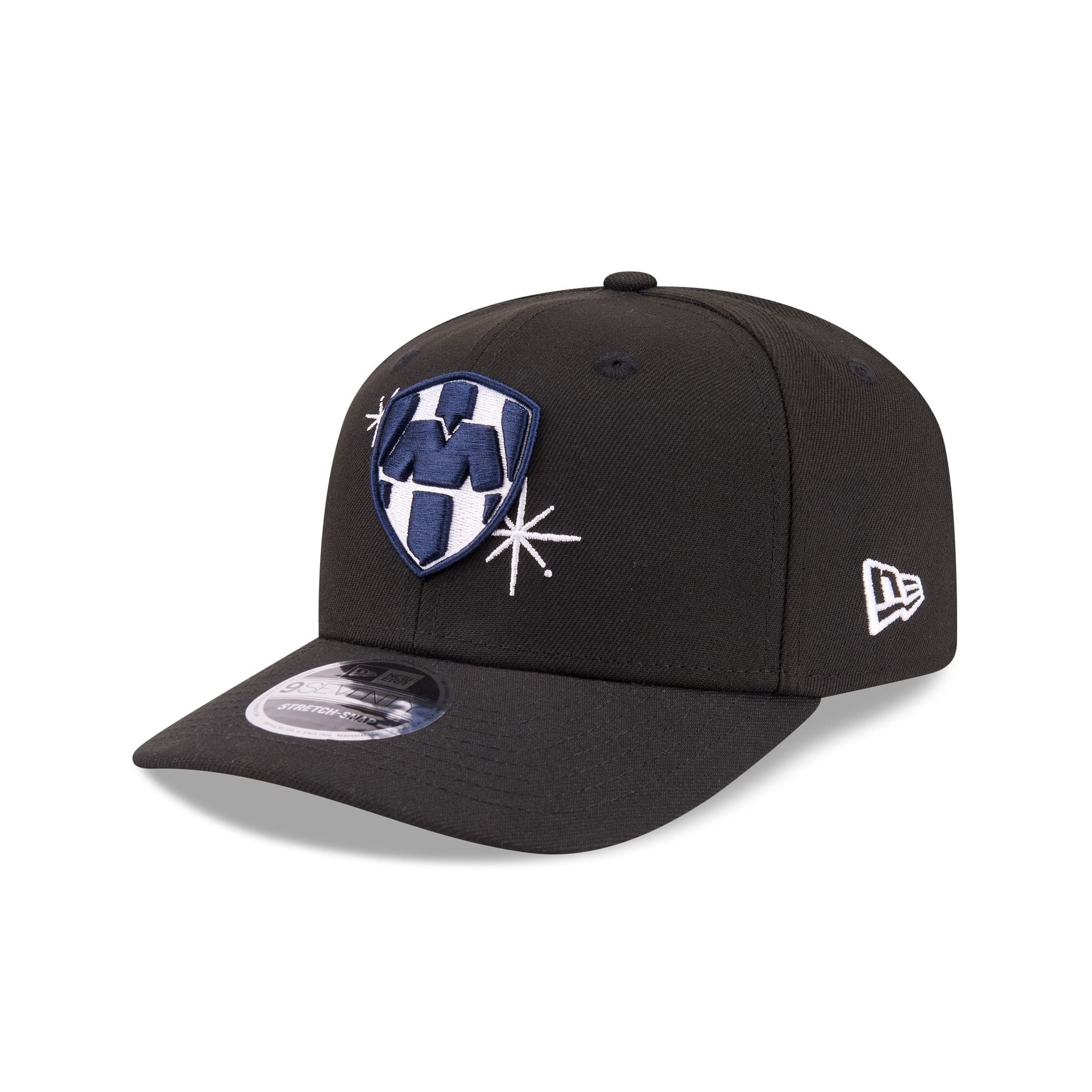 Rayados Wordmark Side 9SEVENTY Stretch-Snap Hat